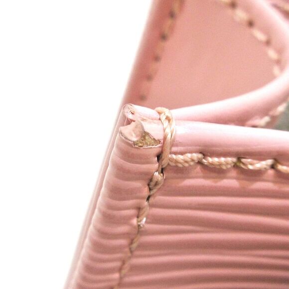 Louis Vuitton Sac Plat Pink Leather Tote Bag (Pre-Owned) - Picture 11 of 12